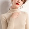 Women Fall Turtleneck Sweater Knitted Soft Pullover Cashmere Jumper 25