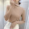 Women Fall Turtleneck Sweater Knitted Soft Pullover Cashmere Jumper 26