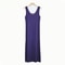 Women Ice Silk Slip Dress Seamless Midi Underdress With U Neck 9