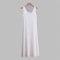 Women Ice Silk Slip Dress Seamless Midi Underdress With U Neck 10