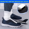 Men Diabetic Orthopedic Walking Shoes Wide Fit Slip On With Velcro Closure 3