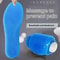 Silicone Honeycomb Insoles Shock Absorption Breathable Shoe Pads 3