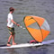 Portable Kayak Wind Sail With Foldable Waterproof Nylon Cloth 0