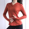 Womens Long Sleeve Yoga Hoodie With Thumb Holes And Breathable Mesh 1