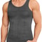 Mens Slimming Body Shaper Vest Shirt Abs Abdomen Slim Gym Workout Tummy Control Compression Tank To 11