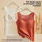 German Velvet Thermal Tank Top With Chest Pad For Women Seamless Winter Warm Undershirt 1
