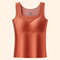 German Velvet Thermal Tank Top With Chest Pad For Women Seamless Winter Warm Undershirt 8