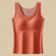 German Velvet Thermal Tank Top With Chest Pad For Women Seamless Winter Warm Undershirt 12