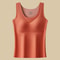 German Velvet Thermal Tank Top With Chest Pad For Women Seamless Winter Warm Undershirt 12