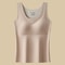 German Velvet Thermal Tank Top With Chest Pad For Women Seamless Winter Warm Undershirt 13