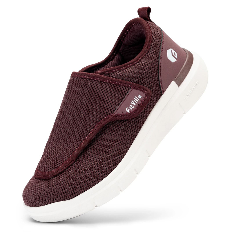 Extra Wide Comfortable Womens Diabetic Shoes For Pain Relief And Orthopedic Support 8