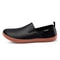 Wide Toe Minimalist Leather Slip On Sneakers For Men 3