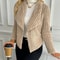 Autumn Winter Long Sleeve Slim Casual Cardigan Coat For Women 4