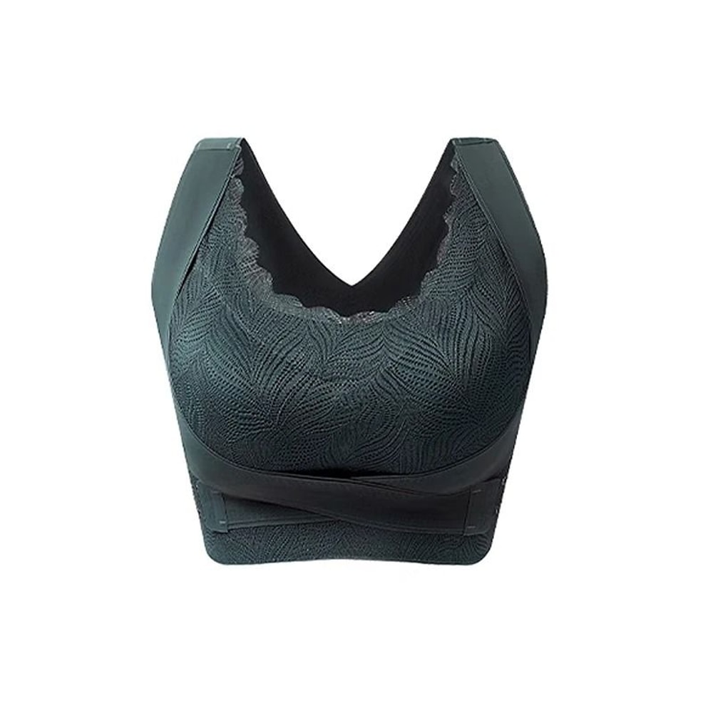 Seamless Push Up Cross Back Bralette Comfort Without Underwire 10