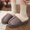 Womens Ankle Snow Boots Warm Indoor Outdoor Non Slip Slippers 3
