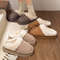Womens Ankle Snow Boots Warm Indoor Outdoor Non Slip Slippers 4