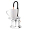 Single Tube Moka Pot 1 Cup 50ml Aluminum Alloy Spout Stovetop Italian Moka Coffee Maker For Outdoor 2