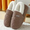 Soft Sole Fuzzy Slippers For Women And Men Winter Warm Plush Cotton Shoes 23