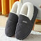 Soft Sole Fuzzy Slippers For Women And Men Winter Warm Plush Cotton Shoes 24