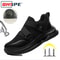 Lightweight Safety Work Shoes With Anti Smashing And Anti Puncture Protection For Men 0