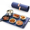 Roll Up Food Heating Pad With Fast Heating Silicone Hot Plate And Adjustable Temperature 1