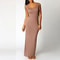 Sleeveless Women High Stretch Maxi Dress 7