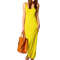 Sleeveless Women High Stretch Maxi Dress 21