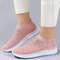 Shining Crystal Flats Mesh Sneakers For Women 10