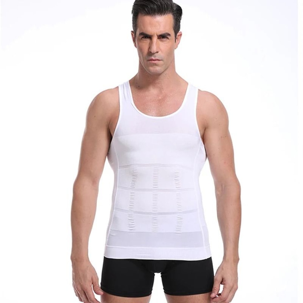 Mens Slimming Compression Vest Tummy Control Shapewear 1