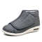 Fashion Walking Shoes Winter Velvet Orthopedic Comfortable Wide Feet Diabetic Shoes 2