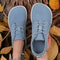 Wide Toe Men Shoes Breathable Knitted Mesh Soft Sole Casual Walking Shoes 2