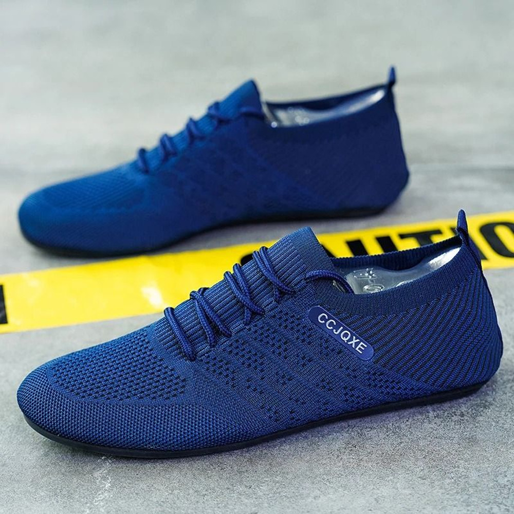 Mens Breathable Mesh Loafers Lightweight Anti Slip Casual Driving Shoes 6