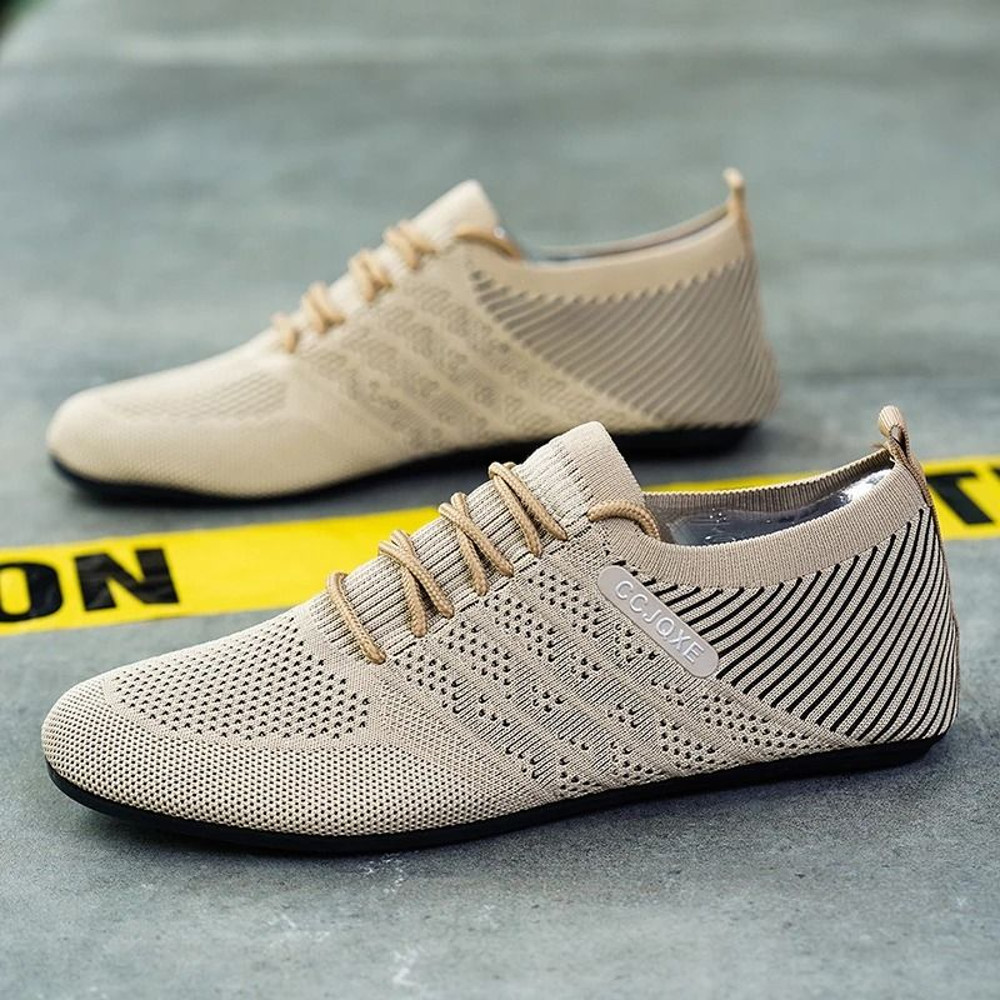 Mens Breathable Mesh Loafers Lightweight Anti Slip Casual Driving Shoes 7