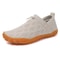 Breathable Knitted Mens Vulcanized Slip On Casual Shoes Comfortable Outdoor Footwear 10