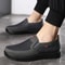 Lightweight Men Casual Canvas Loafers Breathable Non Slip Driving Shoes 2