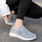 Womens Orthopedic Vulcanized Shoes Wide Fit Breathable Walking Shoes For Diabetic And Swollen Feet 4