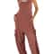 Casual Sleeveless Baggy Harem Jumpsuit Loose Wide Leg Overalls For Women 9