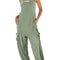 Casual Sleeveless Baggy Harem Jumpsuit Loose Wide Leg Overalls For Women 13