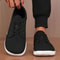 Men Wide Toe Barefoot Casual Canvas Flat Shoes Breathable Mesh Sneakers 5