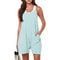 Summer Casual Sleeveless Adjustable Strap Loose Jumpsuit Shorts For Women 15