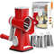 3 In 1 Rotary Cheese Grater Manual Vegetable Slicer And Nut Grinder 8
