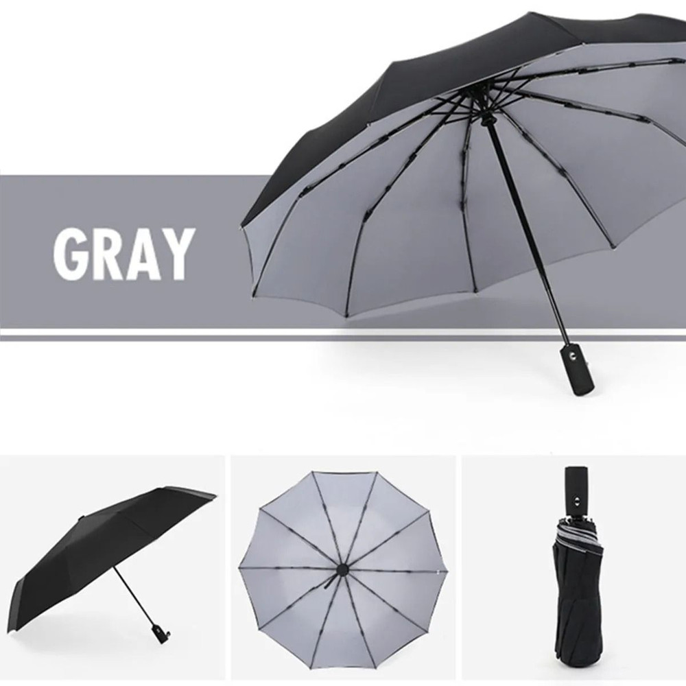 Windproof Double Layer Fully Automatic Folding Umbrella 10