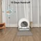 Automatic Self Cleaning Cat Litter Box With App Control And Litter Mat For Multiple Cats 6
