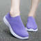 Women Vulcanized Shoes Casual Slip On Flats Plus Size 9