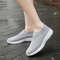 Women Vulcanized Shoes Casual Slip On Flats Plus Size 2