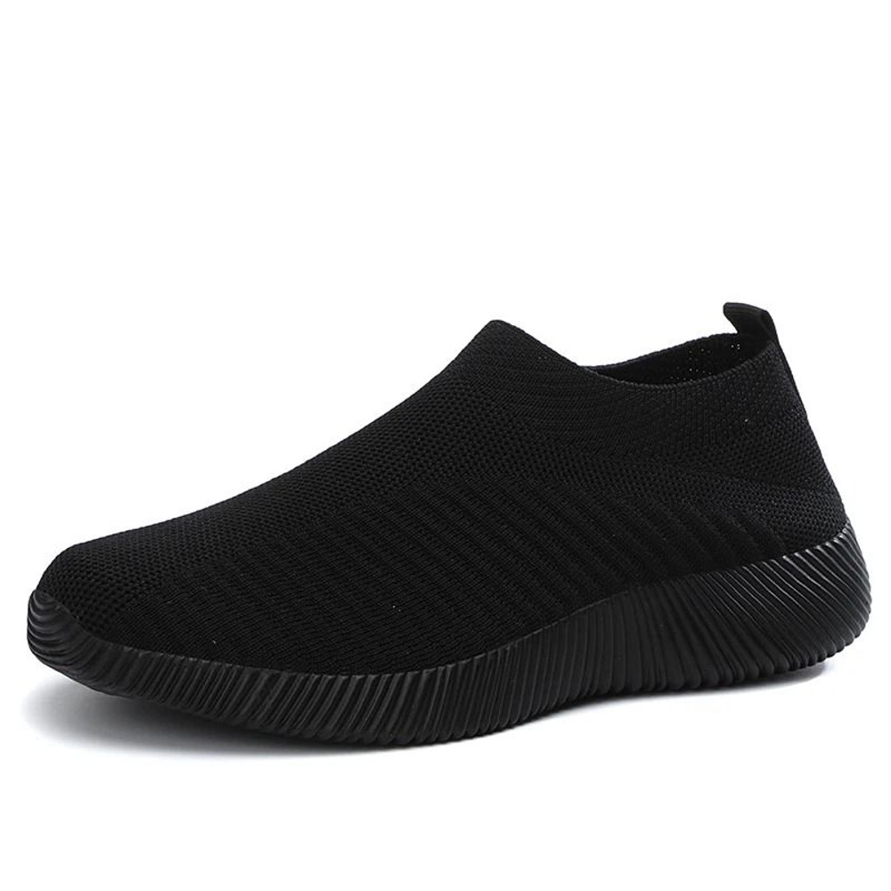 Women Vulcanized Shoes Casual Slip On Flats Plus Size 6