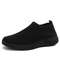 Women Vulcanized Shoes Casual Slip On Flats Plus Size 6