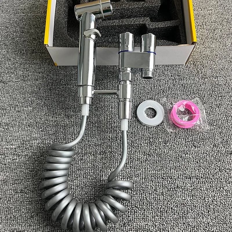 Handheld Toilet Bidet Sprayer Set With Adjustable Pressure And Dual Spray Modes 10