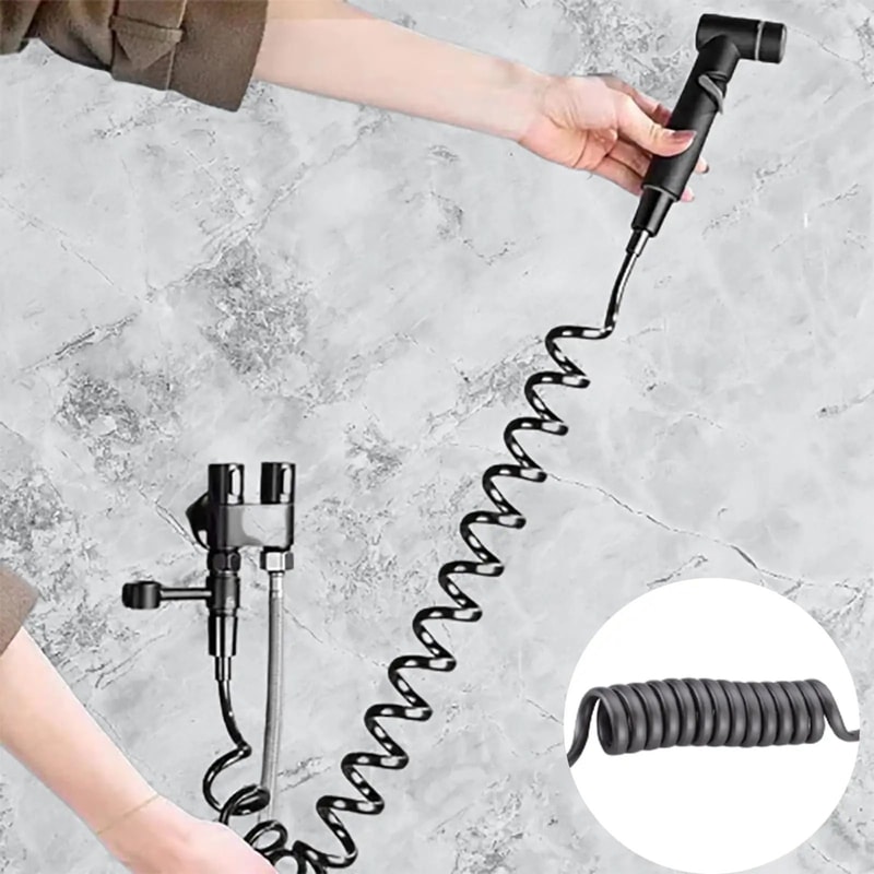 Handheld Toilet Bidet Sprayer Set With Adjustable Pressure And Dual Spray Modes 4