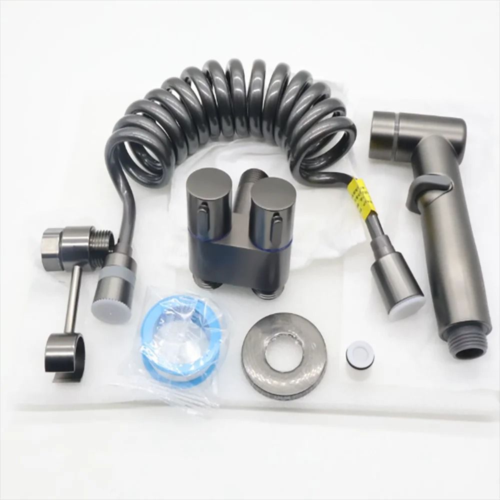 Handheld Toilet Bidet Sprayer Set With Adjustable Pressure And Dual Spray Modes 6